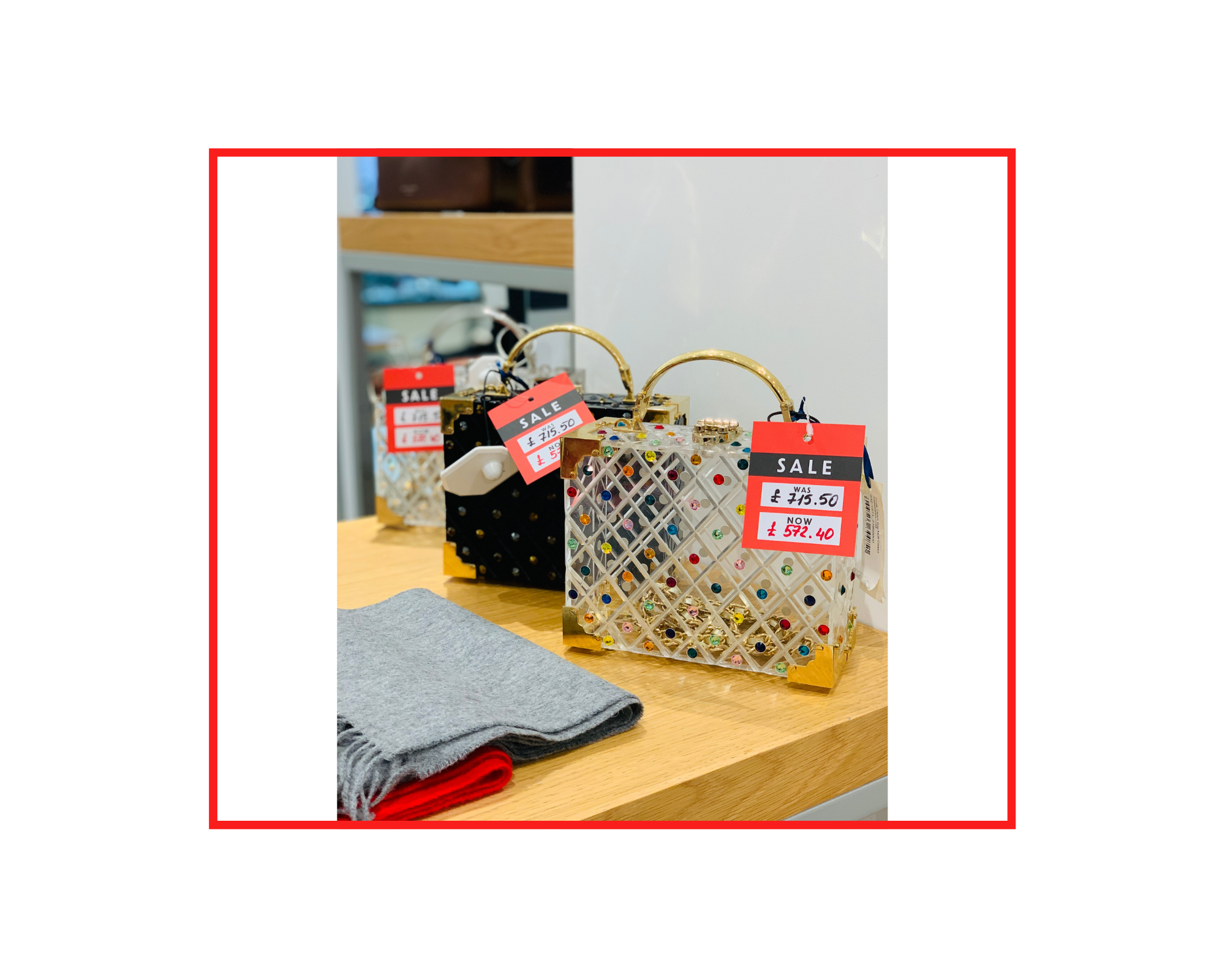 Aspinal Of London The Trunk Handbag UK £795 | JSY £715.50 | NOW £572.40