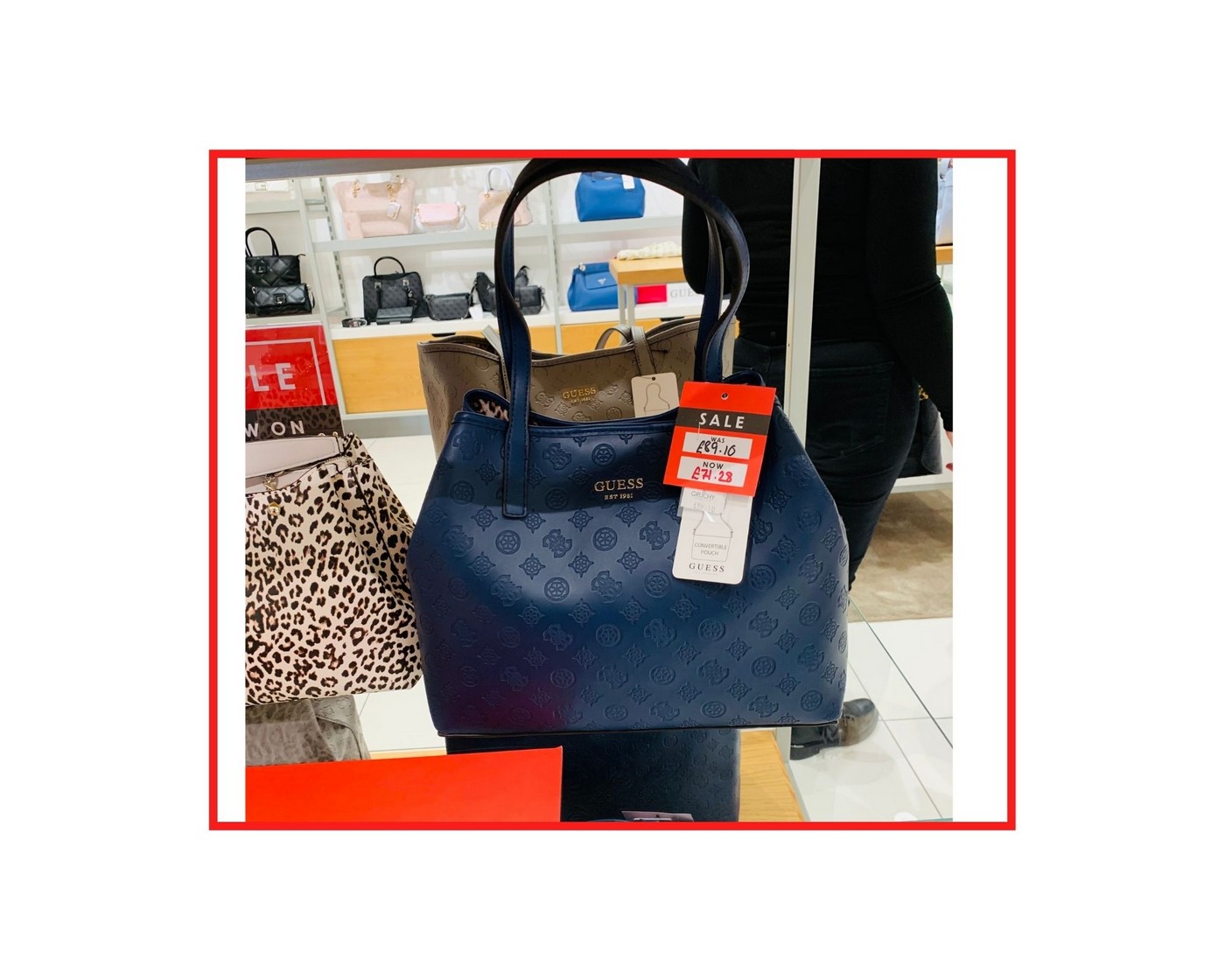 Guess Vicky Bucket Bag UK £99 | JSY £89.10 | NOW £71.28