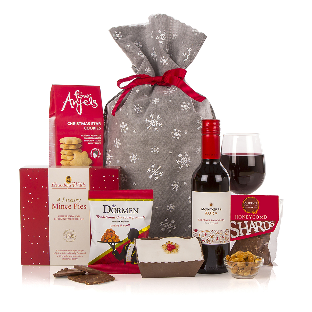 Snowy Christmas Sack £19.99