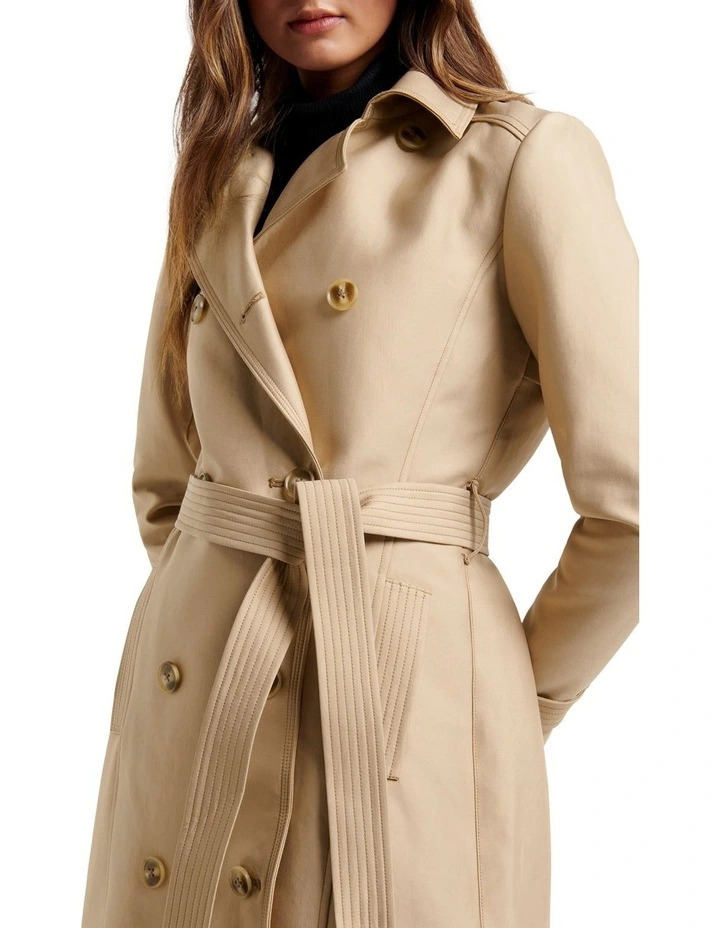 Forever New Samara Trench WAS £99.00 NOW £59.40